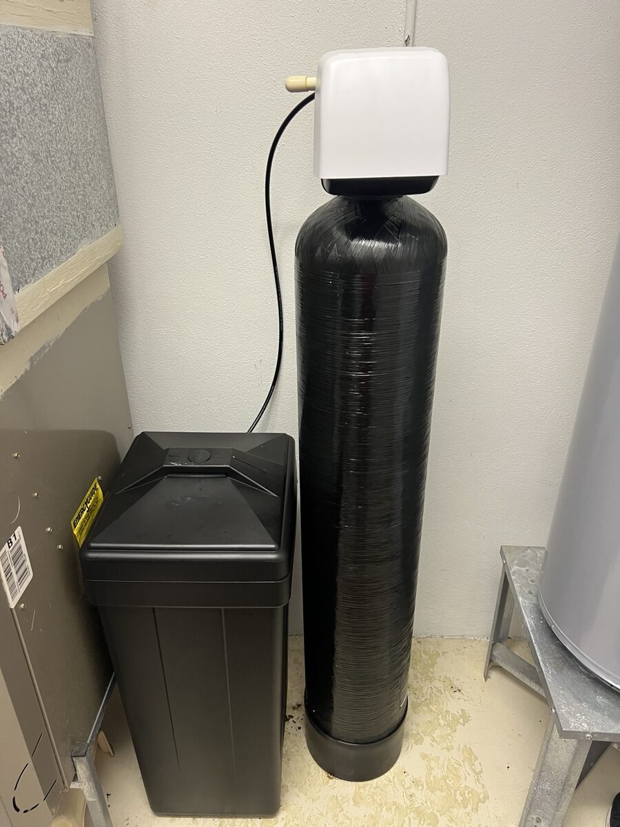 Whole-home water treatment installation